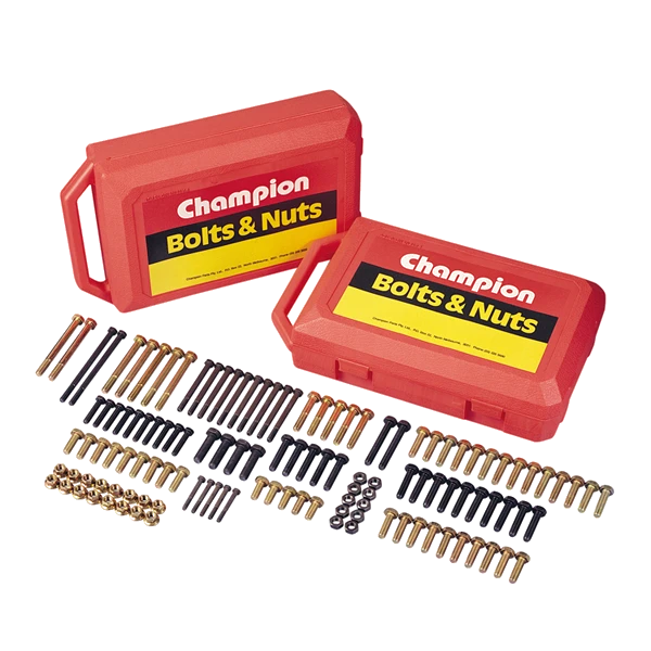 Champion 600pc Case Of Bolt  Set Screw & Nut GR5 - UNF/UNC