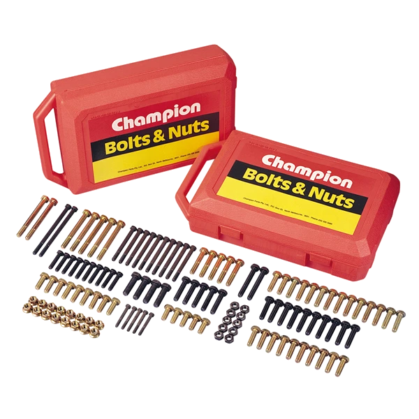 Champion 600pc Case Of Bolt Set Screw & Nut GR8.8 - Metric