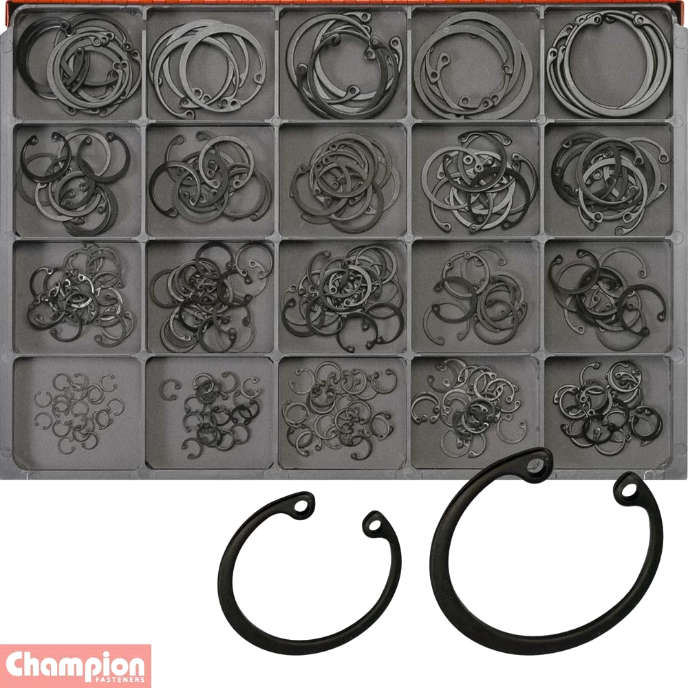 Champion Master Kit 260pc Internal Circlip Asst- Metric