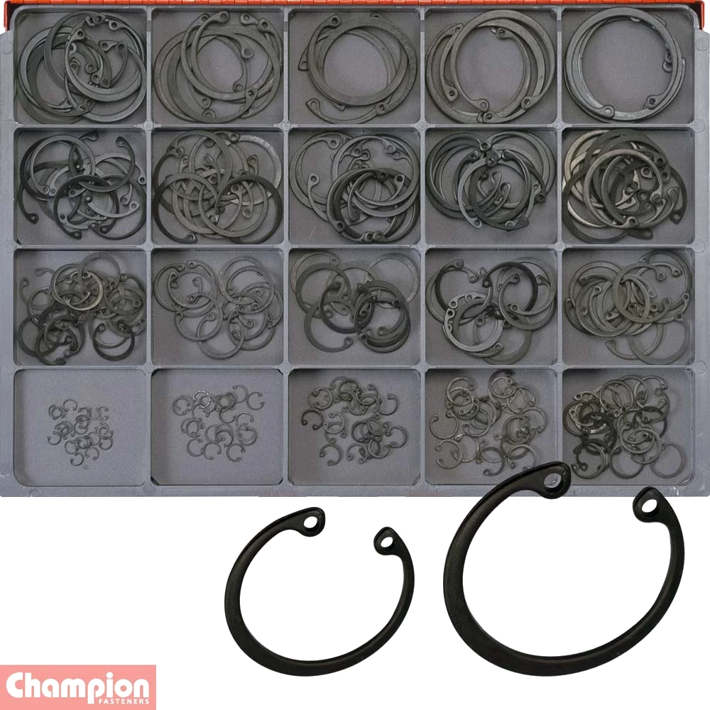 Champion Master Kit 240pc Internal Circlip Asst- Imperial