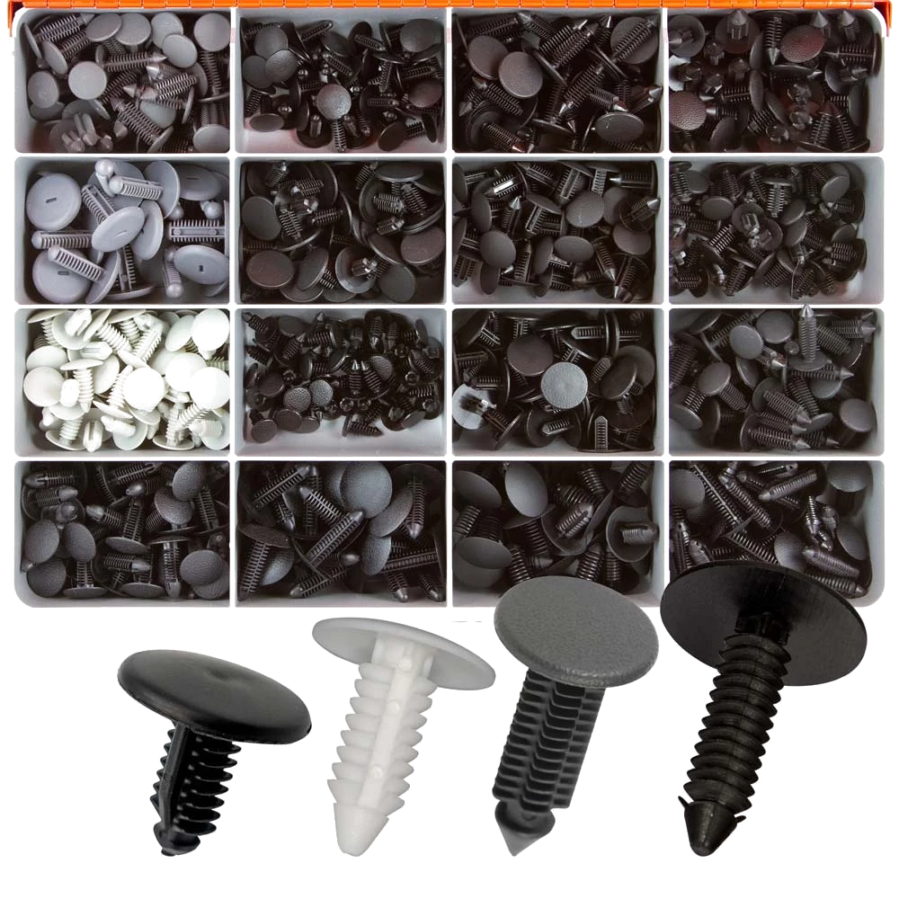 Champion Master Kit 690pc Auto Trim Xmas Tree Clip Asst