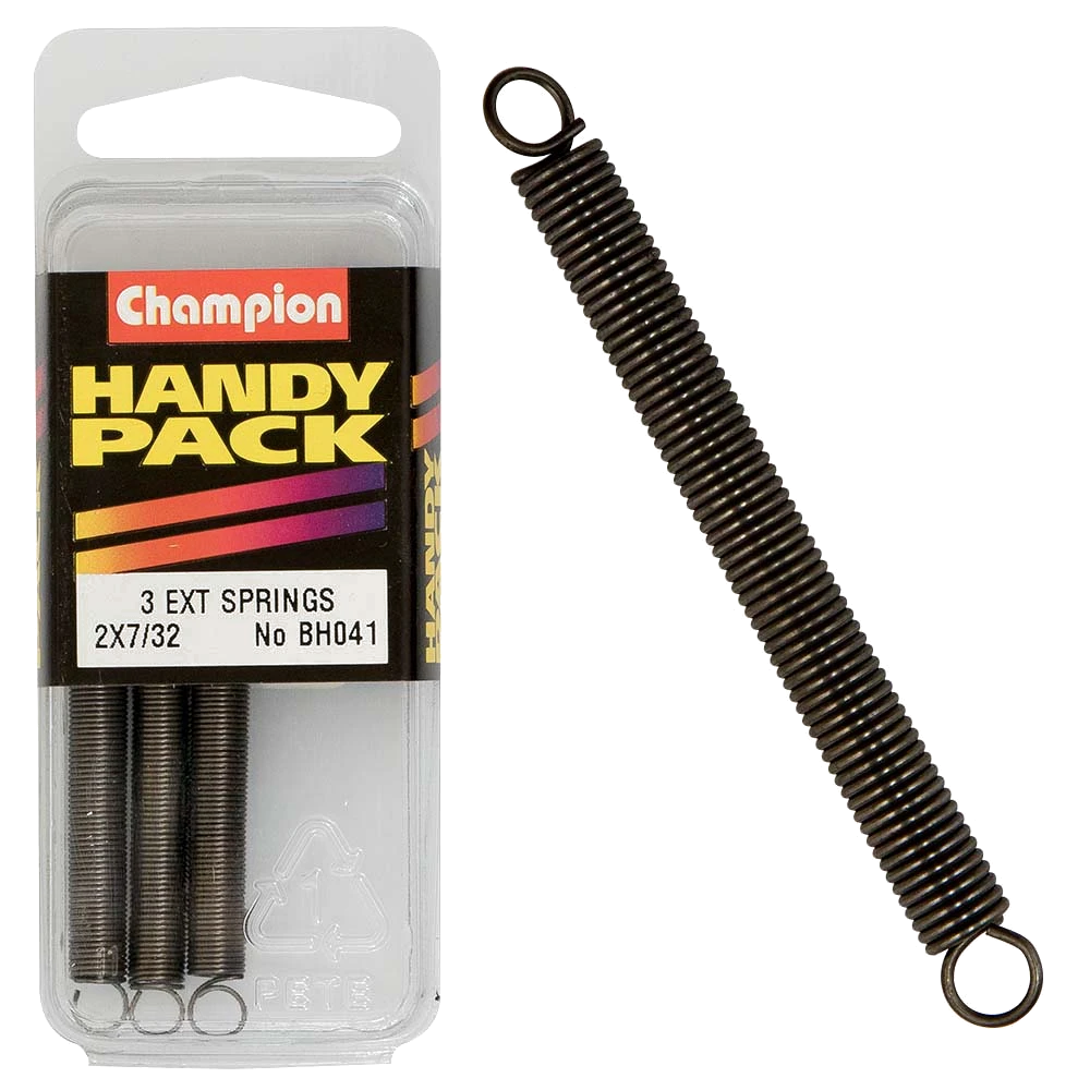 Champion 2 x 7/32in x 24G Extension Springs