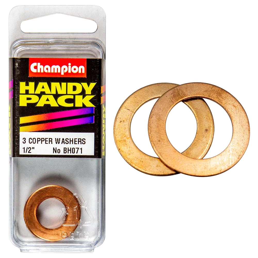 Champion 1/2in x 7/8 Copper Washer 20G
