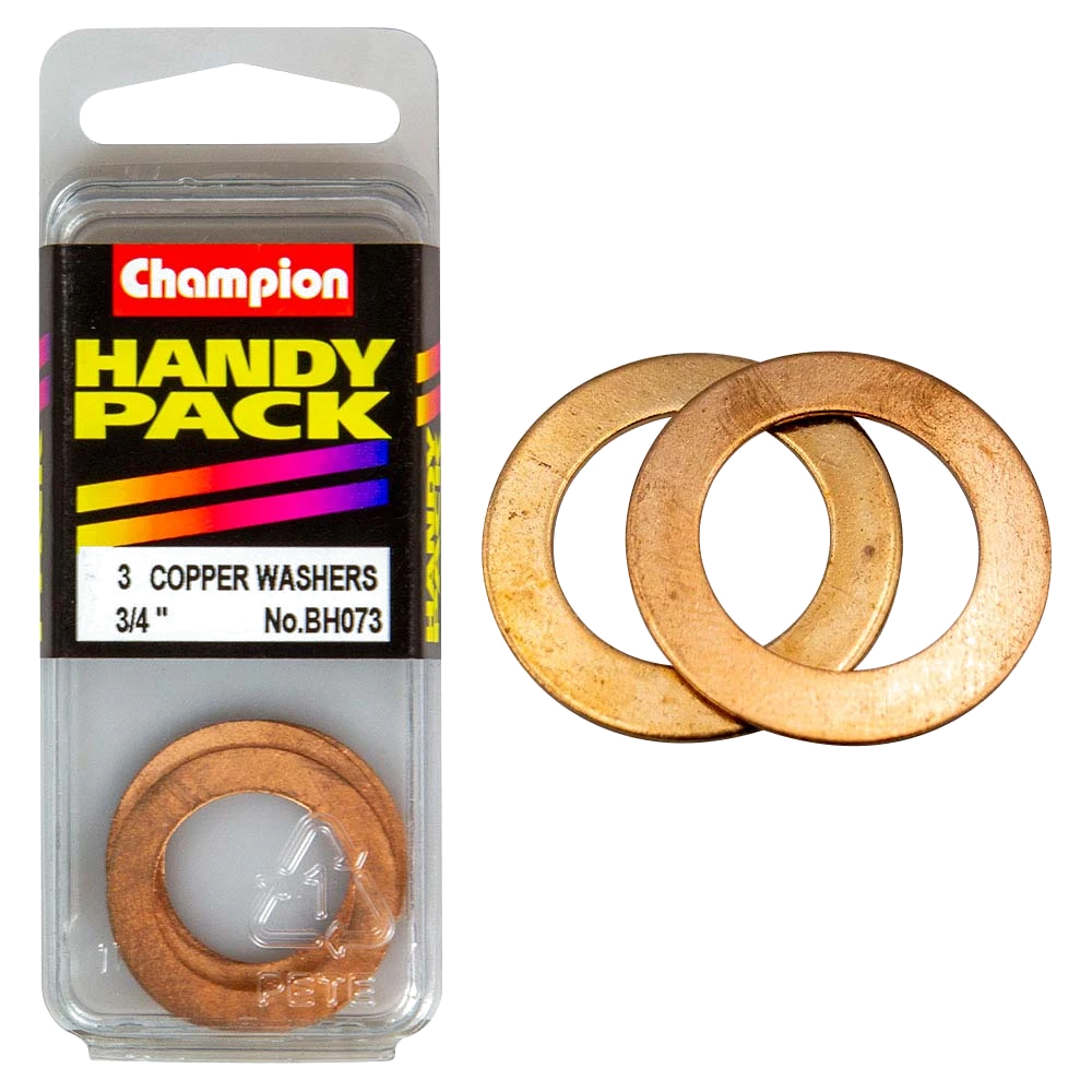 Champion 3/4in x 1-1/8 Copper Washer 20G