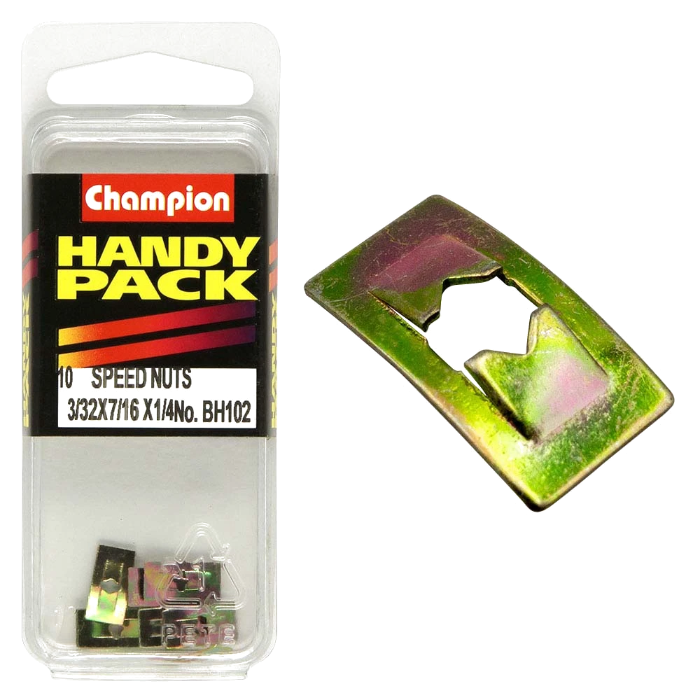 Champion 3/32 x 7/16in x 1/4in Speed Nut