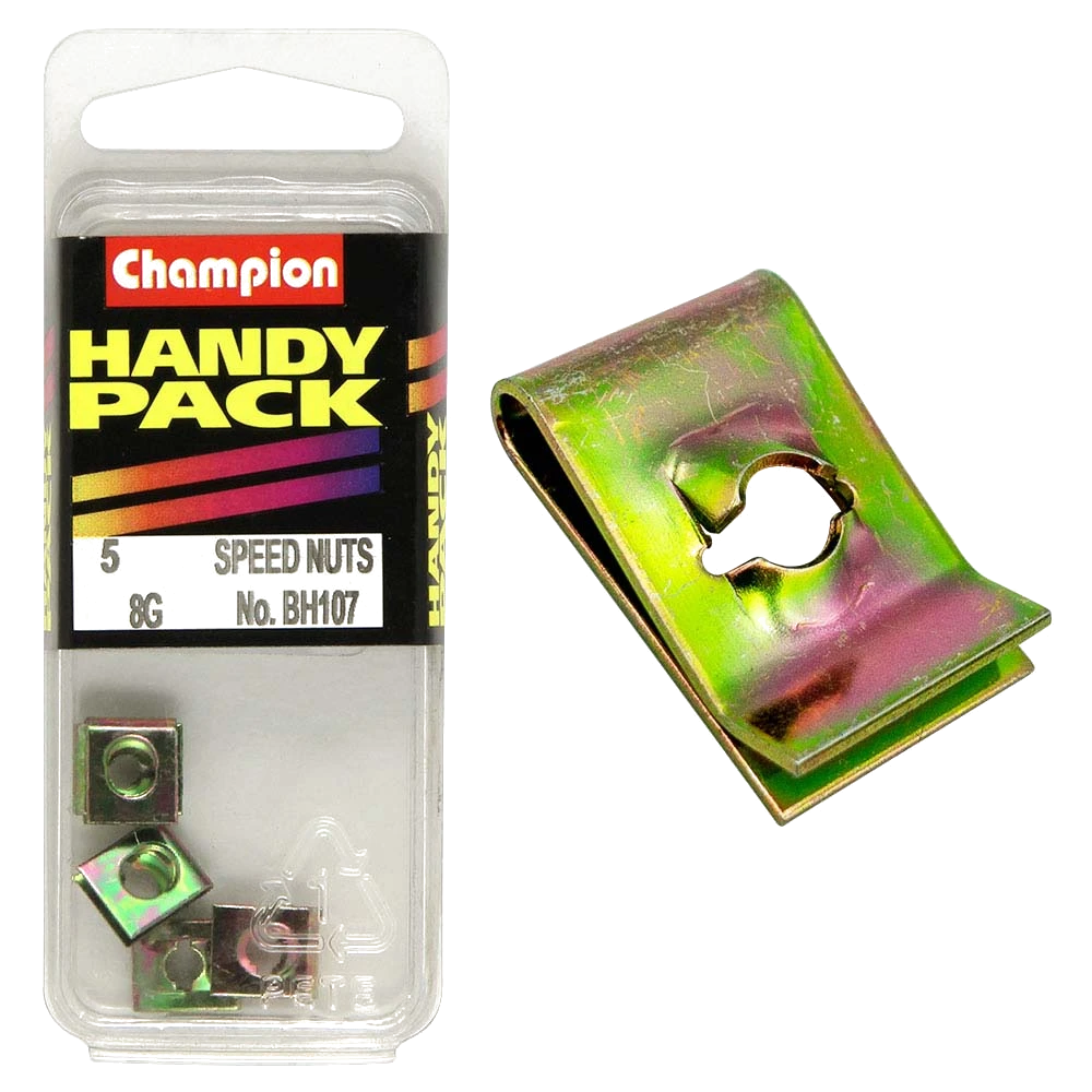 Champion 8G x 13/32 x 11/32in Speed Nut