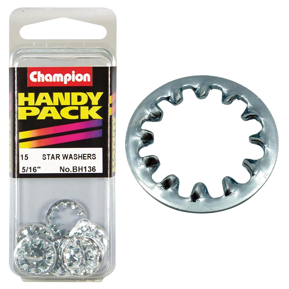 Champion 5/16in internal Star Washer