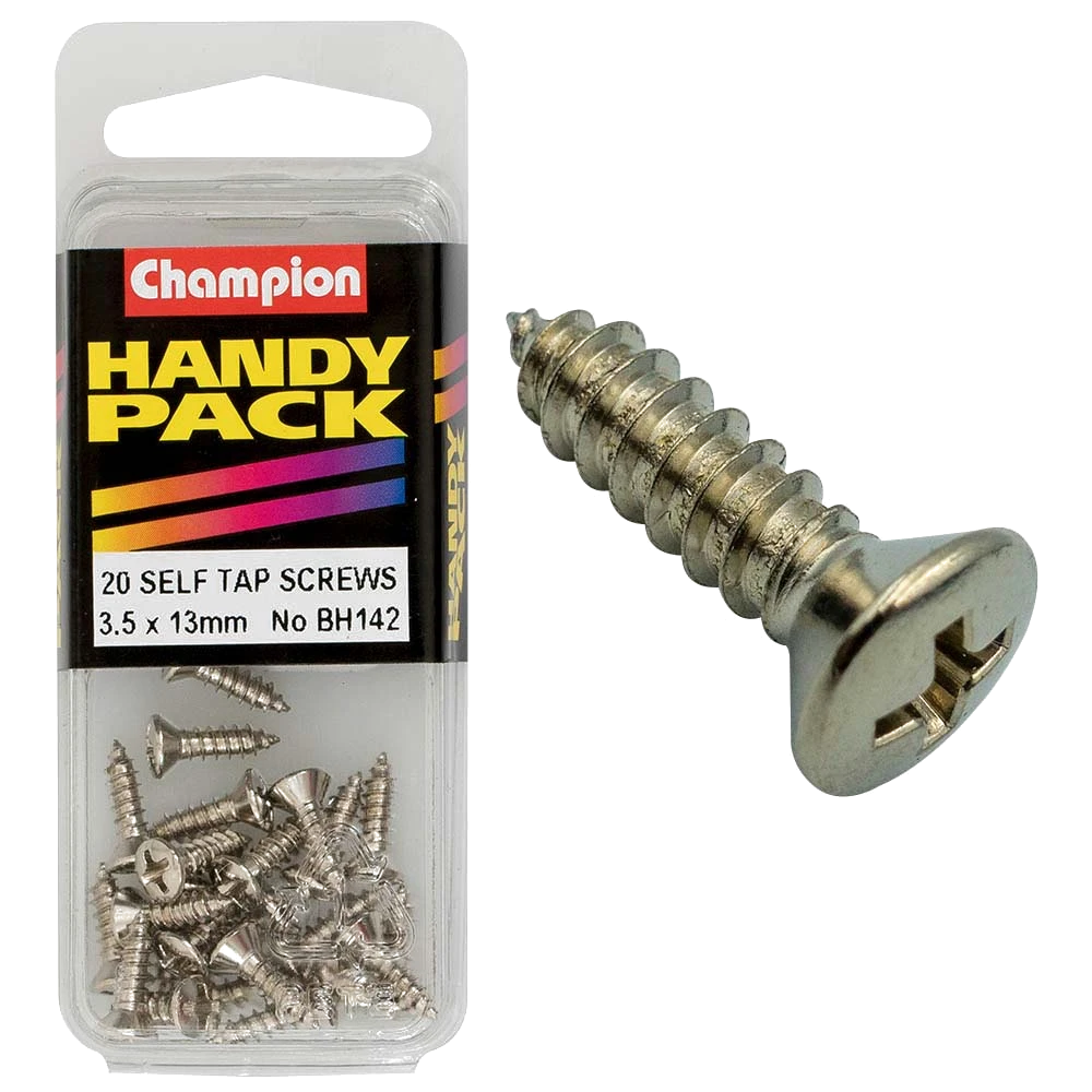 Champion 6G x 1/2in S/Tap - Raised HD