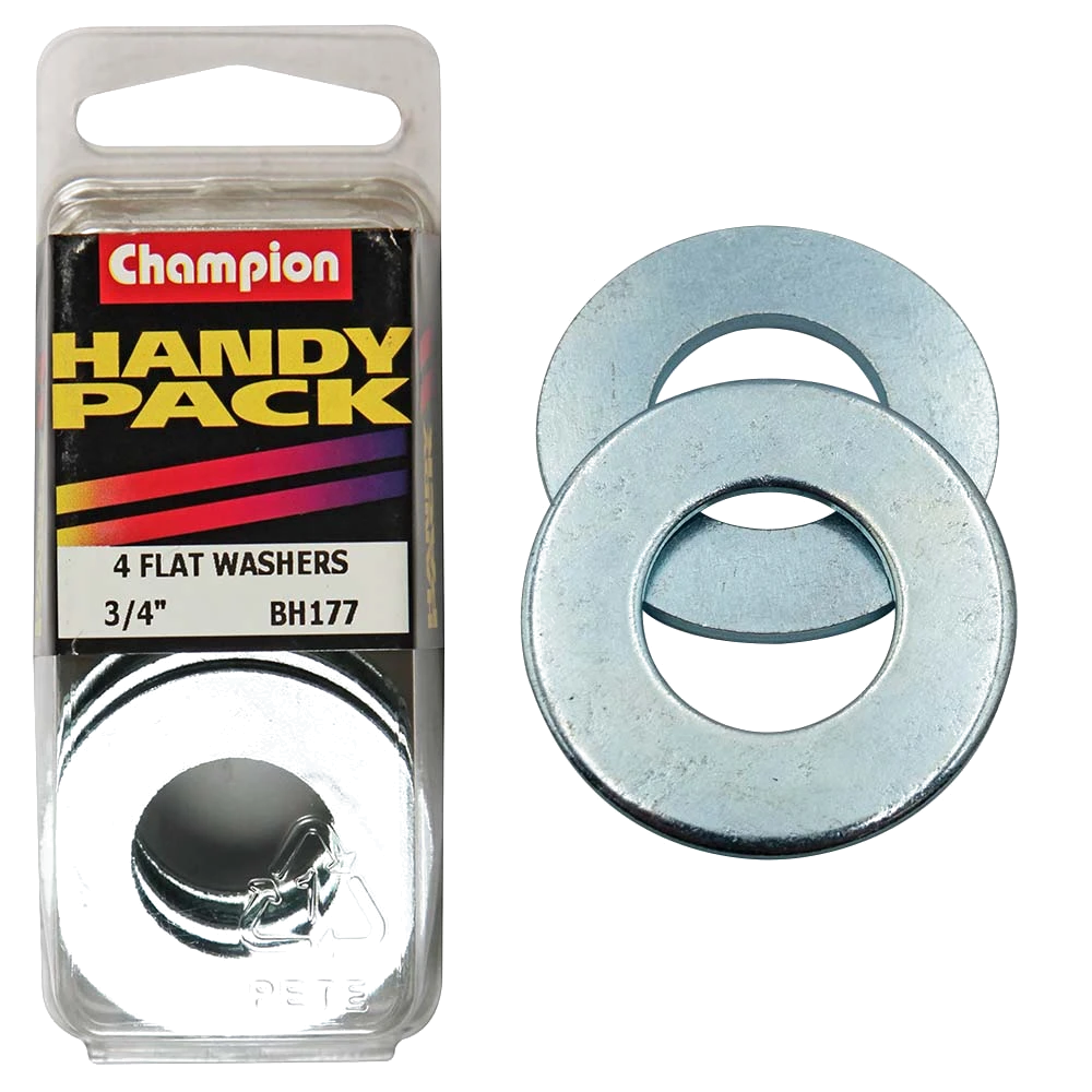 Champion 3/4in Flat Steel Washer