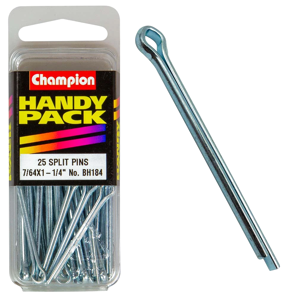 Champion 7/64 x 1-1/4in Split (Cotter) Pin
