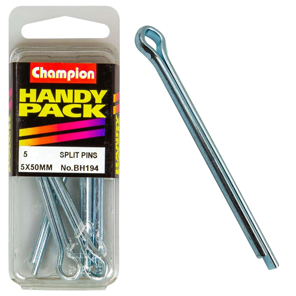 Champion 5.0 x 50mm Split (Cotter) Pin