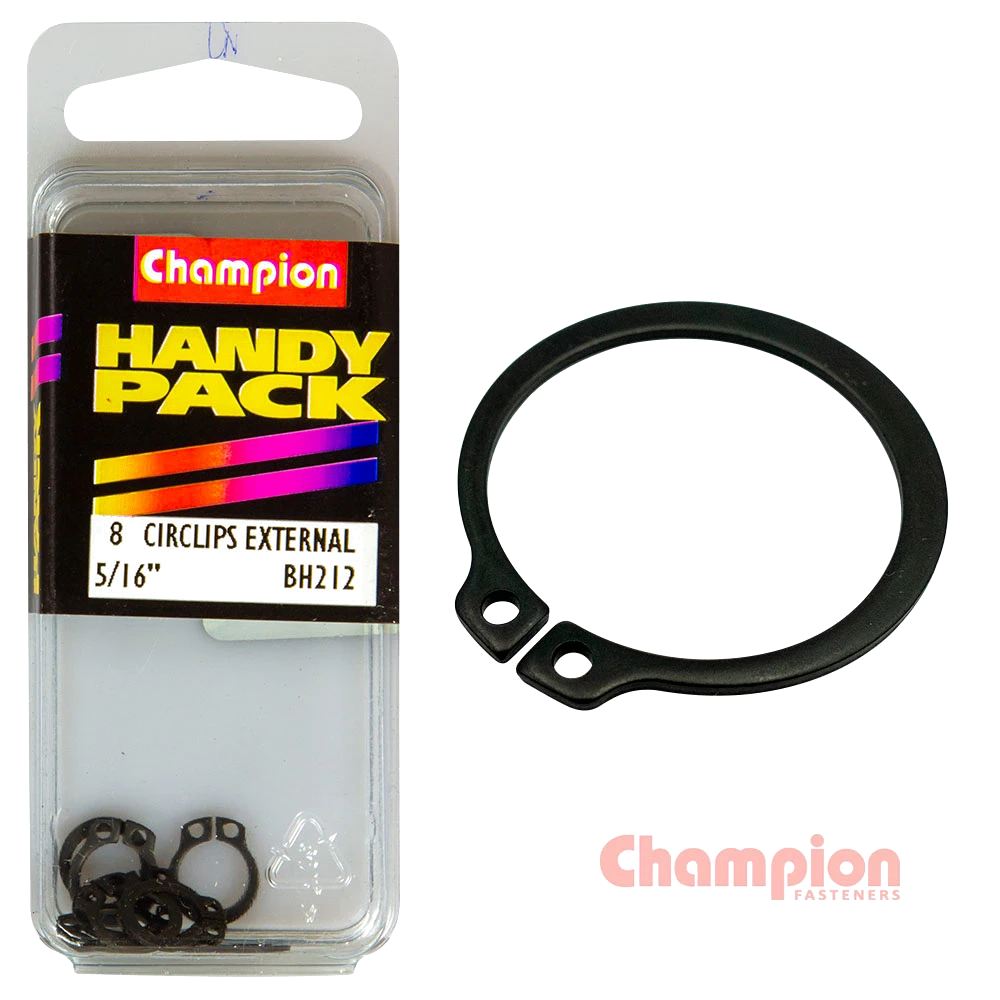Champion Circlips-External Shaft-5/16in (STW8)