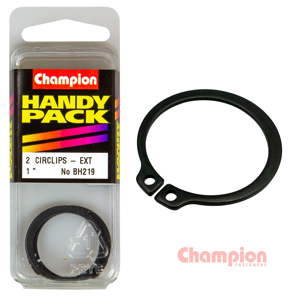Champion Circlips-External Shaft-1in (STW25)