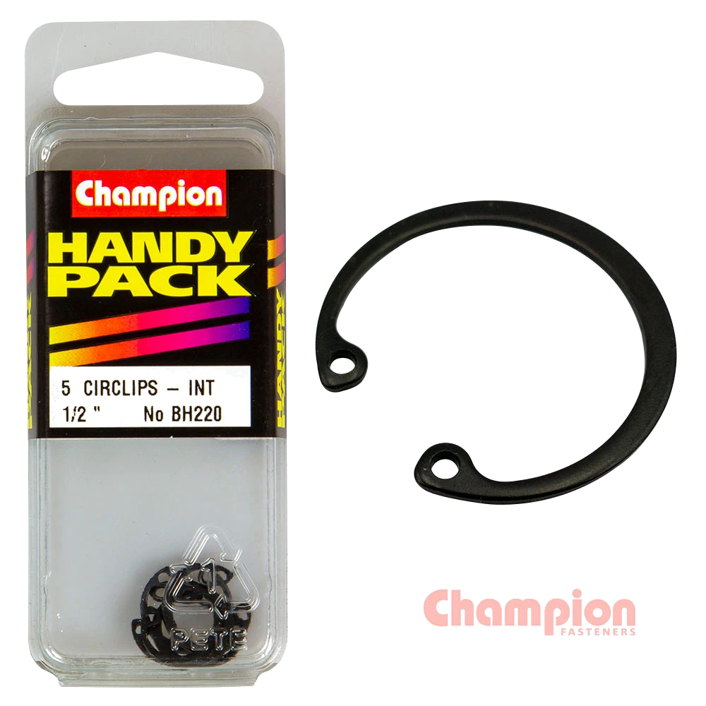 Champion Circlips-Internal Shaft-1/2in (Rtw13)