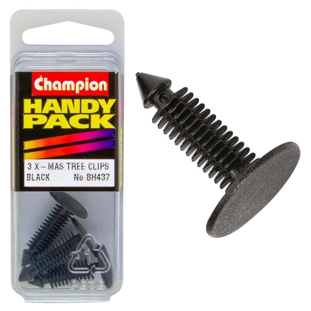 Champion Xmas Tree Trim Clip - Blk