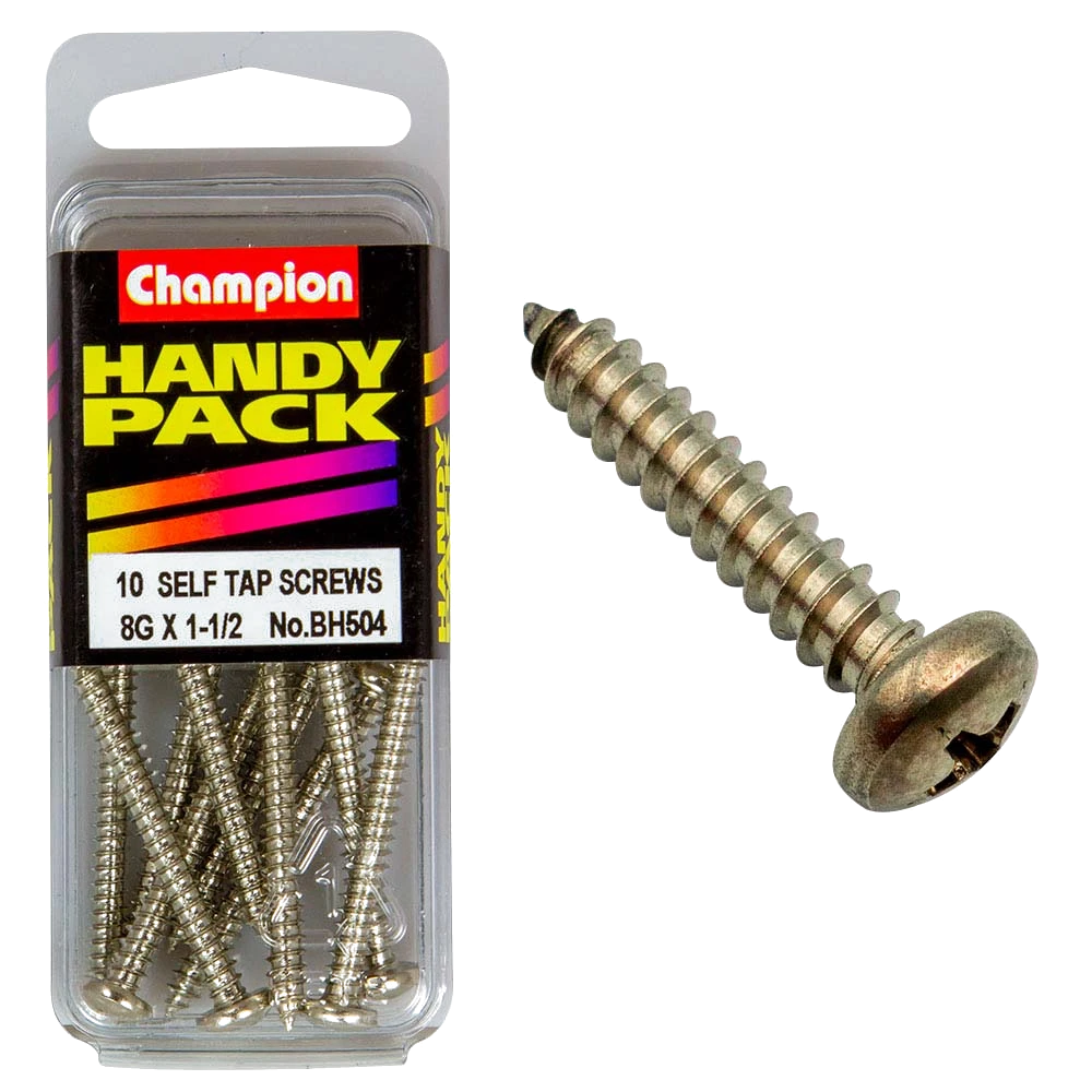 Champion 8G x 1-1/2in S/Tap Set Screw - Pan HD