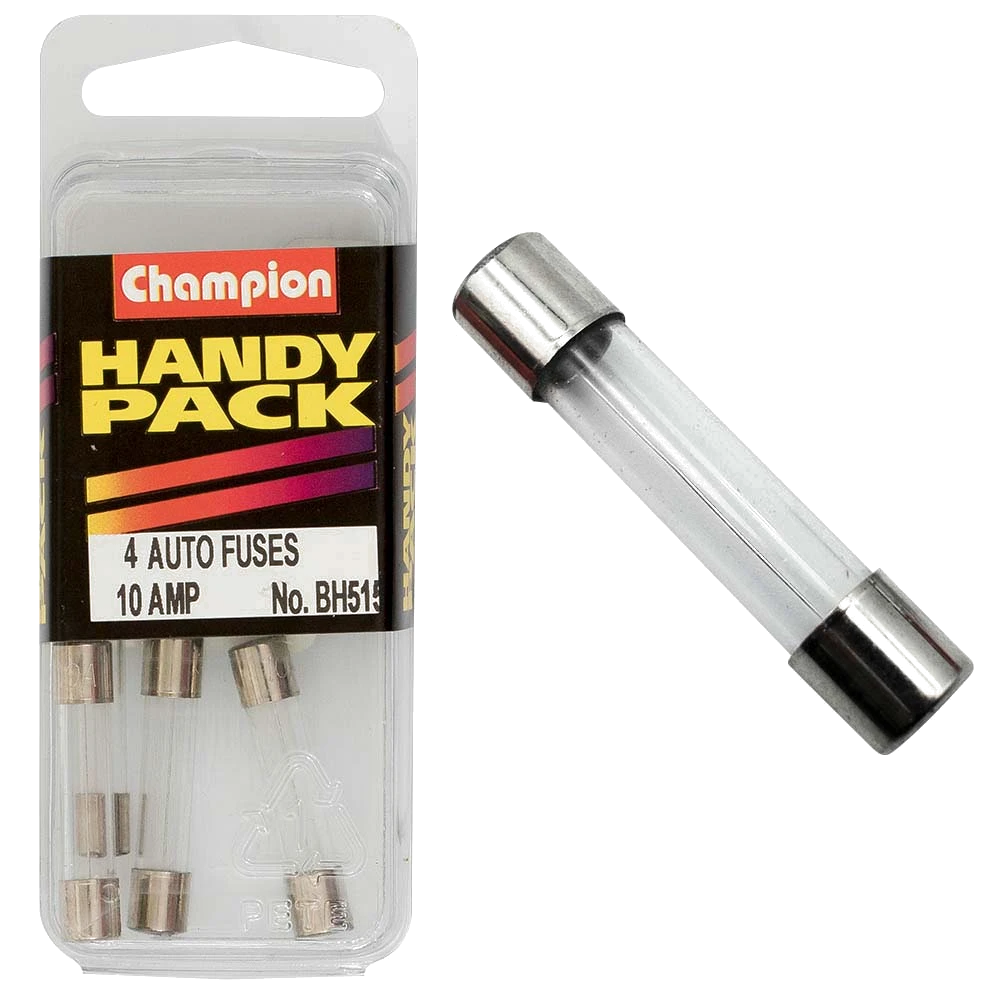 Champion 3Ag - 10Amp Glass Fuse