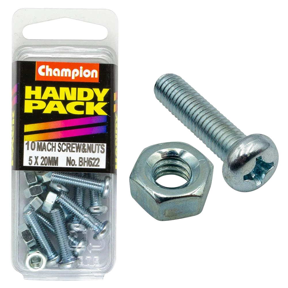 Champion M5 x 20mm Machine Set Screw