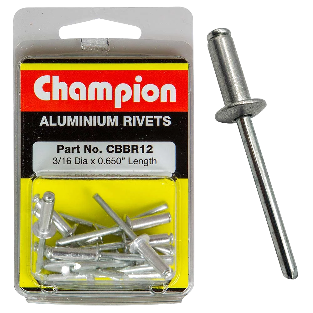 Champion 3/16in x 0.650 Rivet Pack