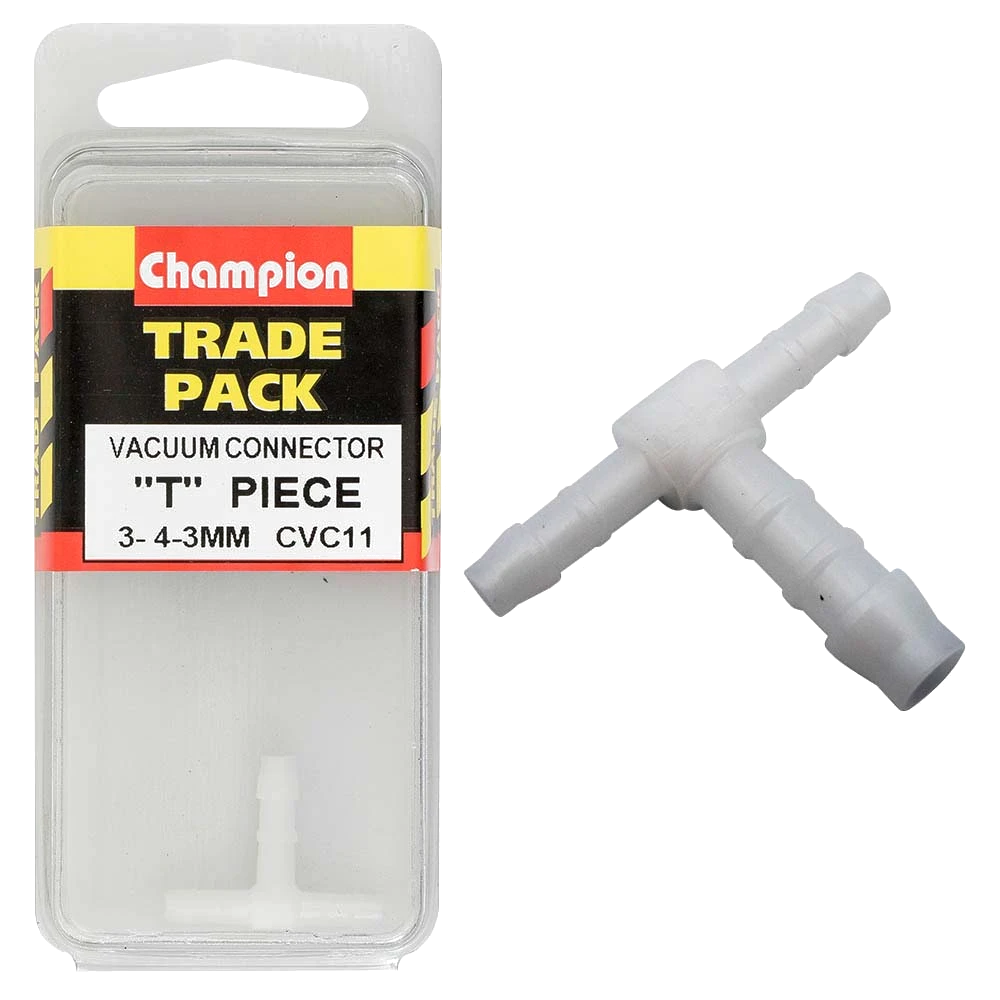 Champion Vacuum Hose - Reduc.T 3mm x 4mm x 3mm