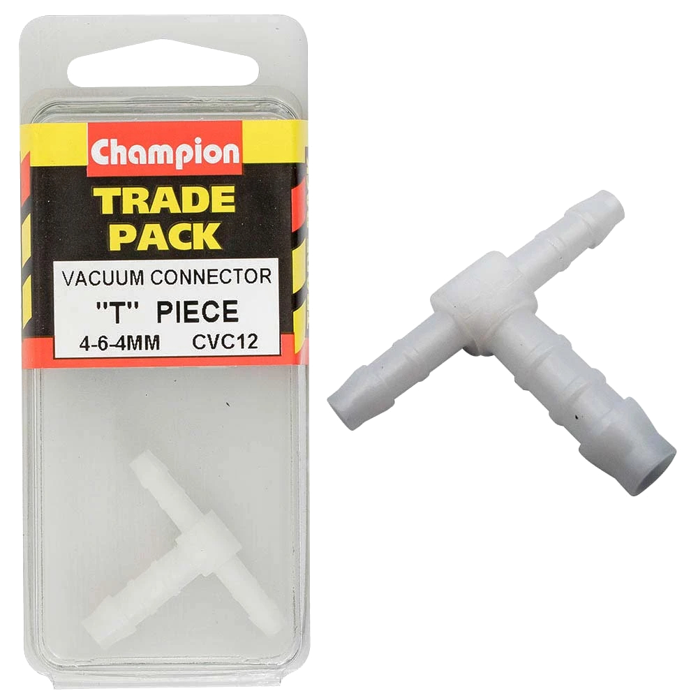 Champion Vacuum Hose - Reduc. T 4mm x 6mm x 4mm