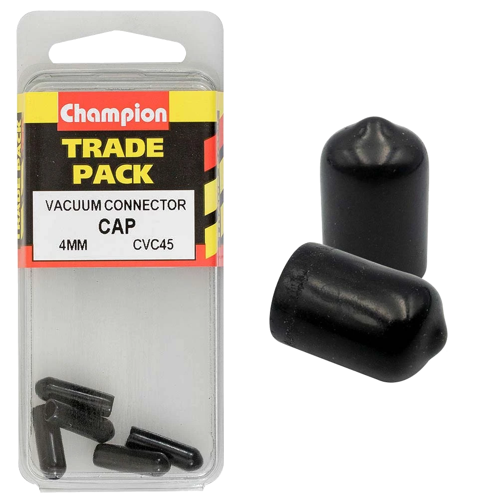 Champion Vacuum Hose - 4mm Cap