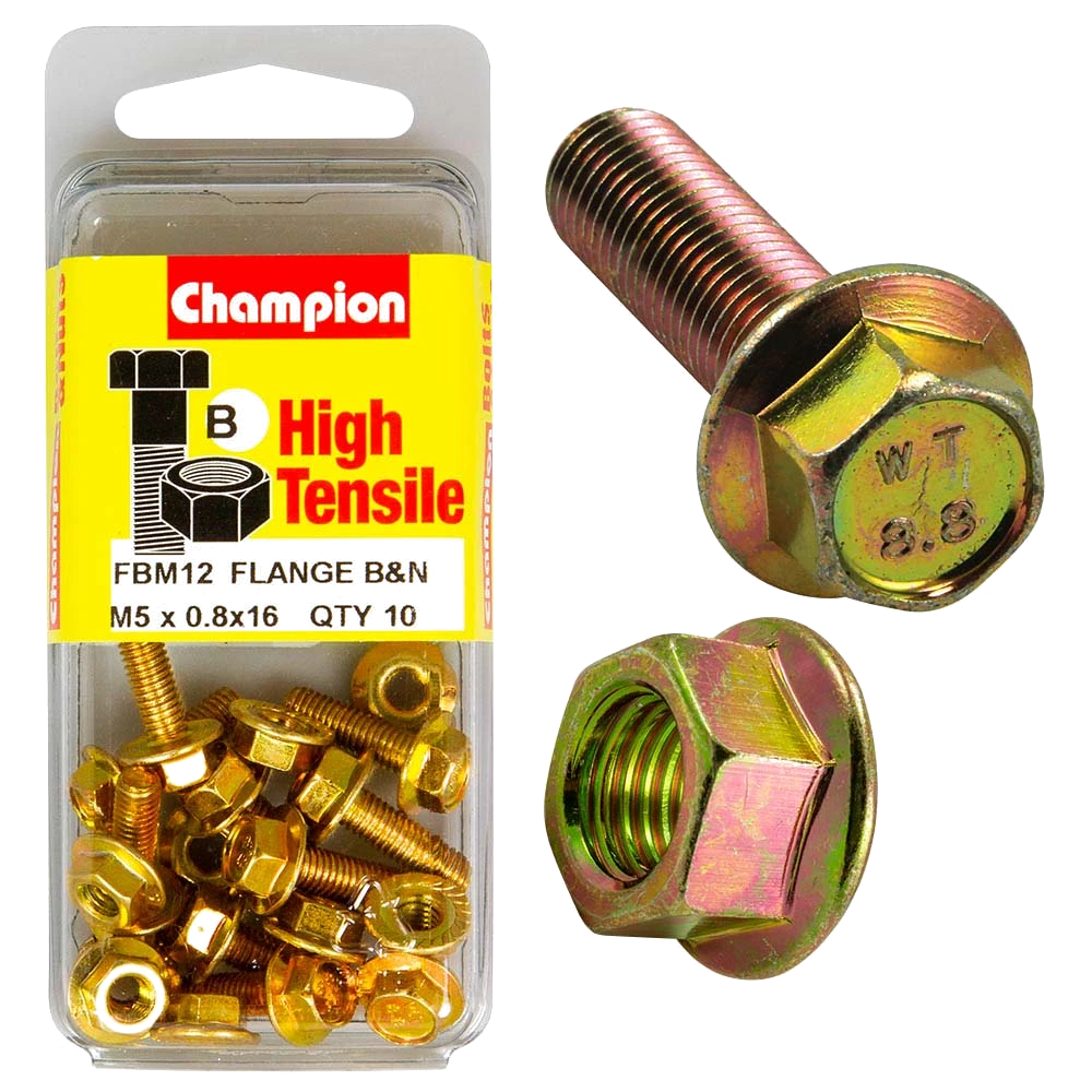 Champion Flange Bolt M5 x 16 (B) - GR8.8