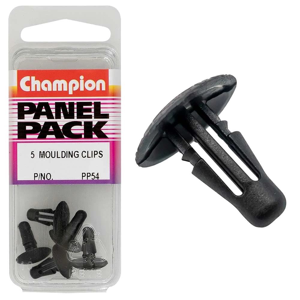 Champion Moulding Clip Black 11mm HD x 12mm -5pk****