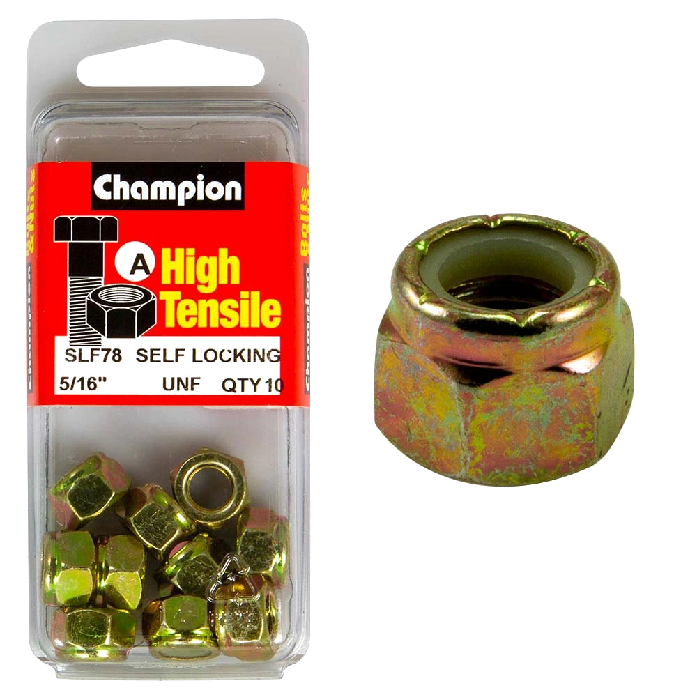 Champion Nyloc Nut UNF 5/16in (A) - GR5