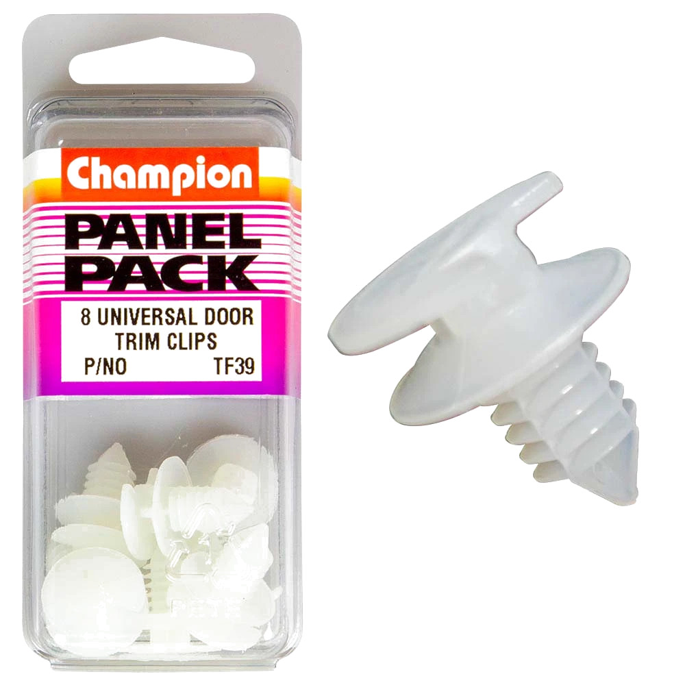 Champion Universal Door Trim Bush White 10mm