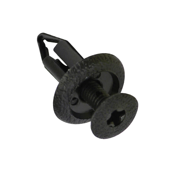 Champion Scrivet Clip Black 18.5mm Head x 11.8mm - 50pk