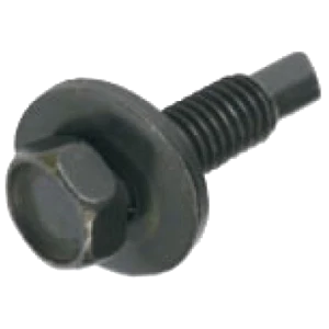 Champion M5 x 19mm Sems Hex Bolt W/ Flat Washer - 50pk