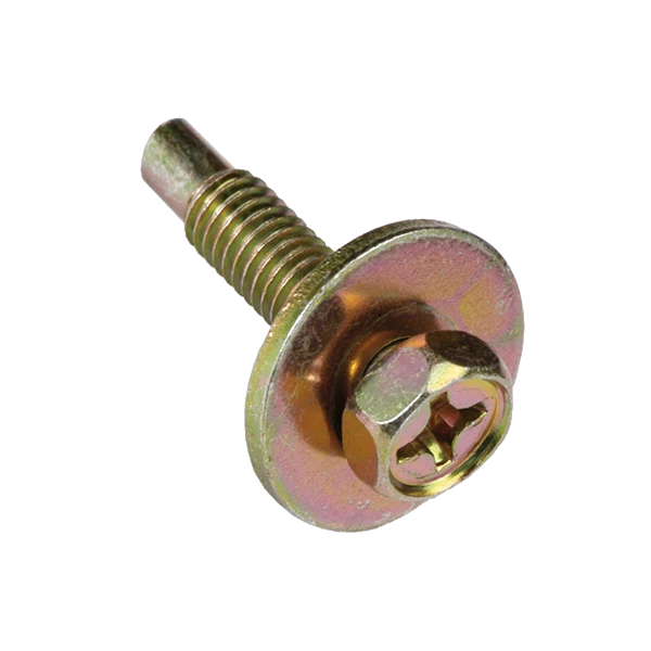 Champion M6 x25mm Sems Assembly Hex Bolt W/ Flat Washer-50pk