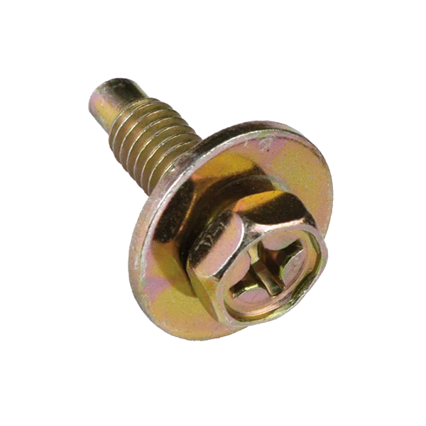 Champion M6 x18mm Sems Assembly Hex Bolt W/ Flat Washer-50pk