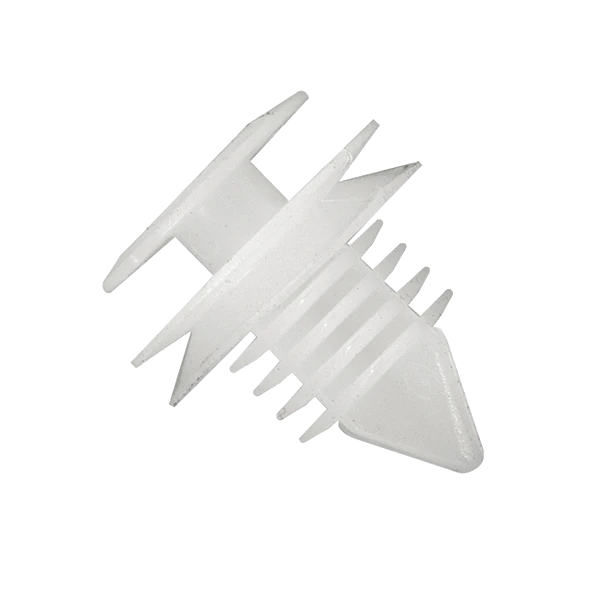 Champion Door Trim Clip White 13mm x 13mm - 50pk