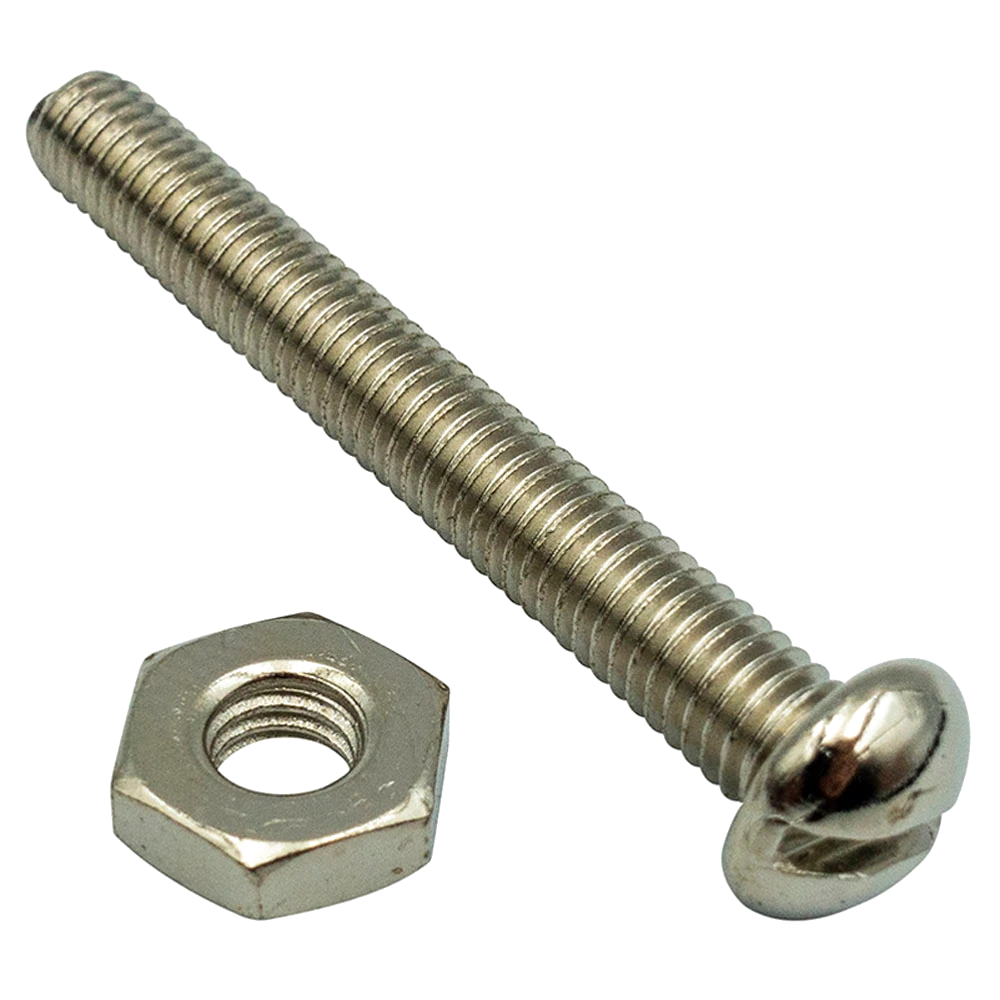 Champion 3/4in x 10/32in Screw & Nut - 100pk