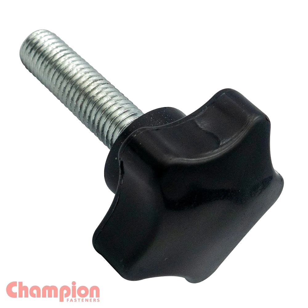 Champion Star Knob - Screws - M8 x 16mm - Z/P