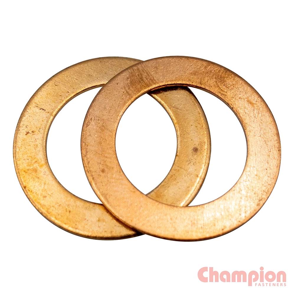 Champion Washers Crush Sealing Copper M14 X 24mm X 2mm