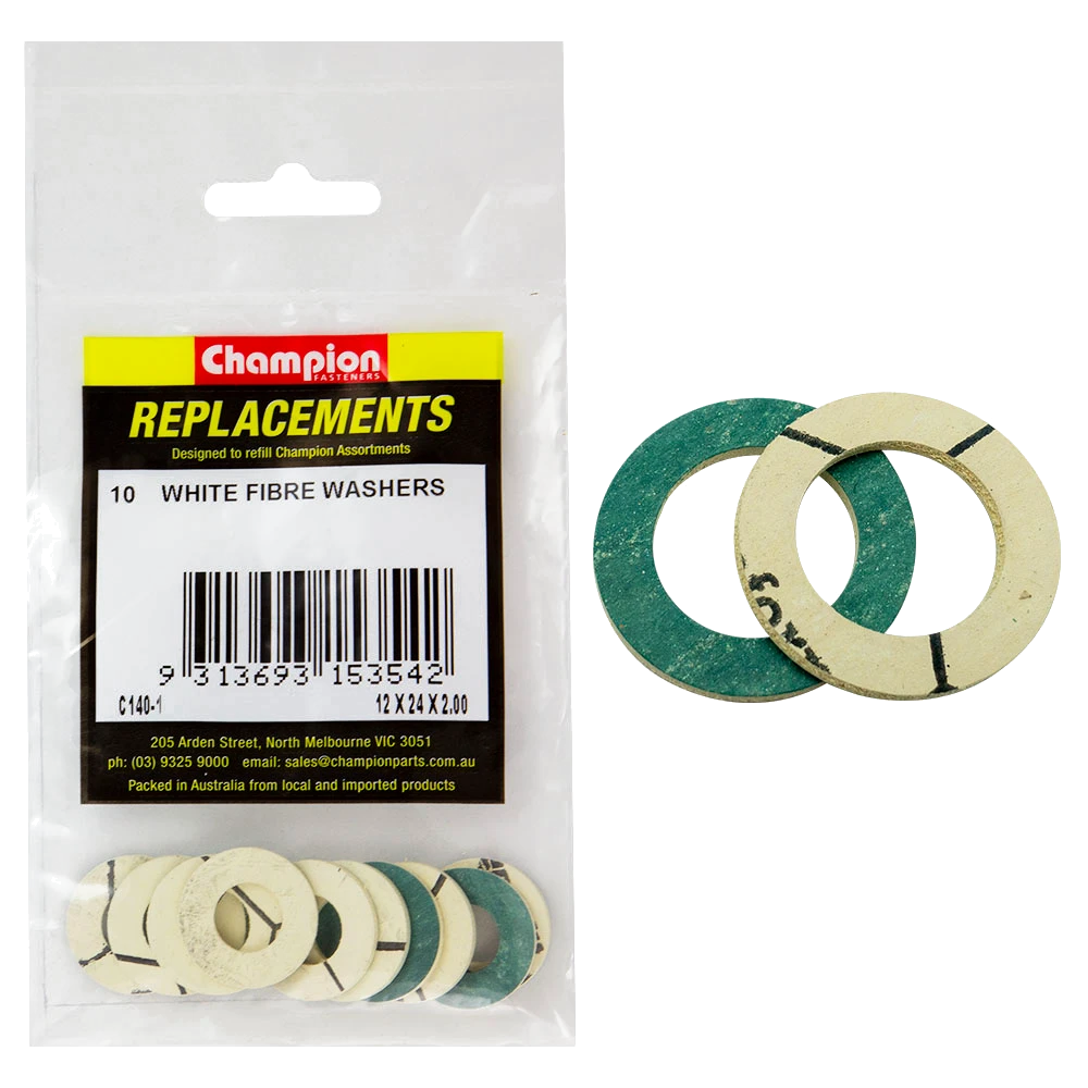 Champion 7/32in x 1/2in x 1/32in Polyprop Washer - 100pk