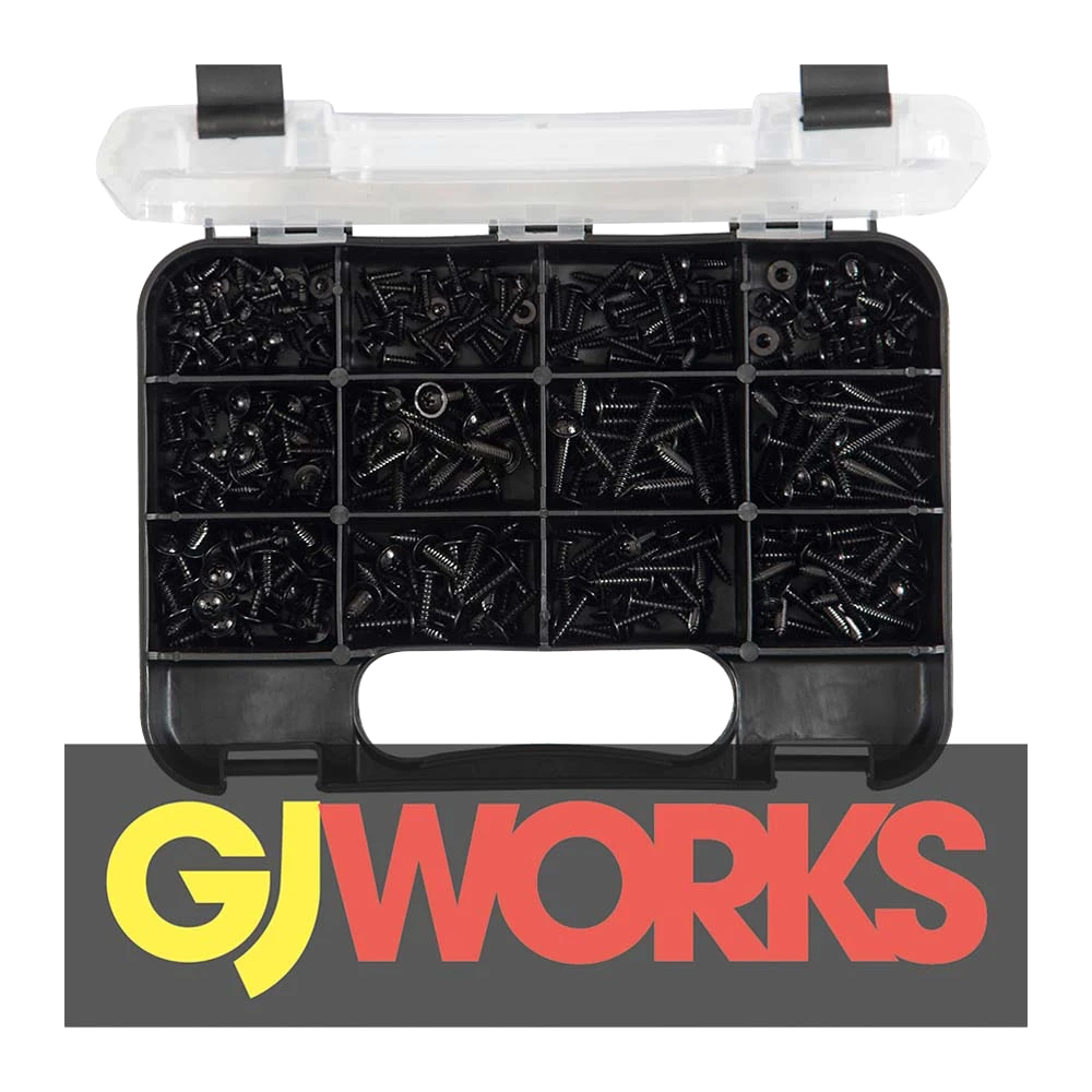 Champion GJ Grab Kit 370pc Self-Tapping Mushroom HD Screws