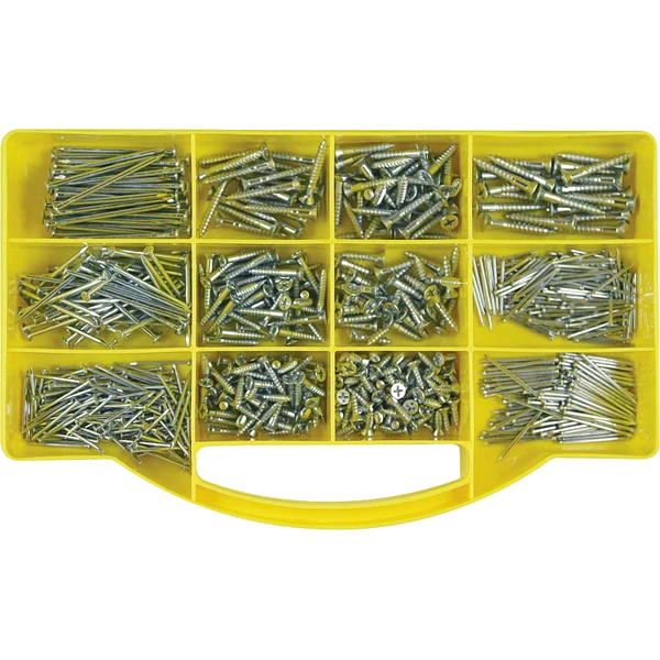 Champion GJ Grab Kit 800pc Woodscrews & Nails Kit****