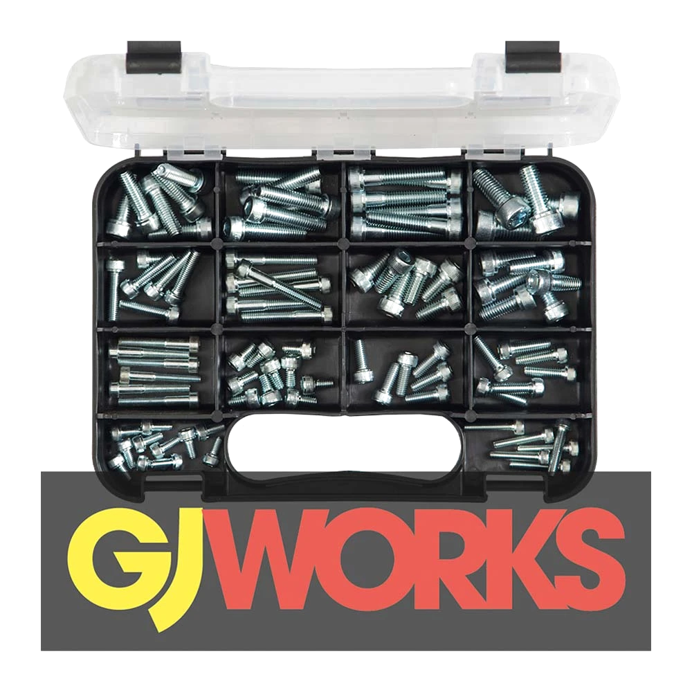 Champion GJ Grab Kit 90pc Skt Head Cap Screws Din912 Gr.8.8