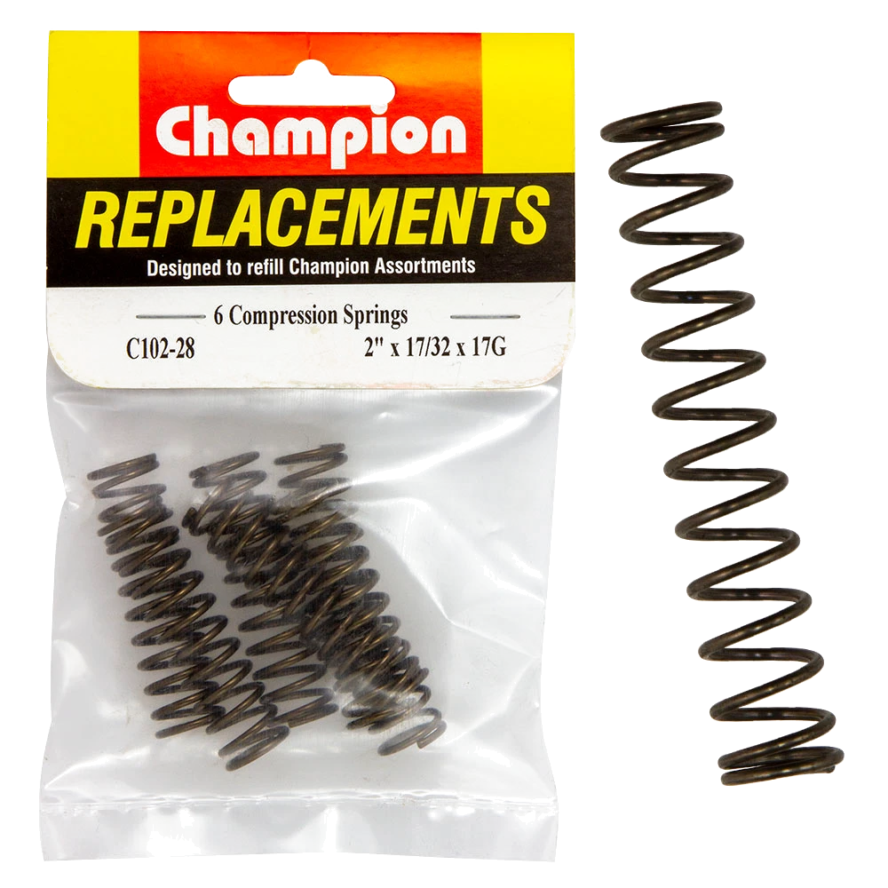 Champion 50 x 13 x 1.4mm Compression Spring-6pk
