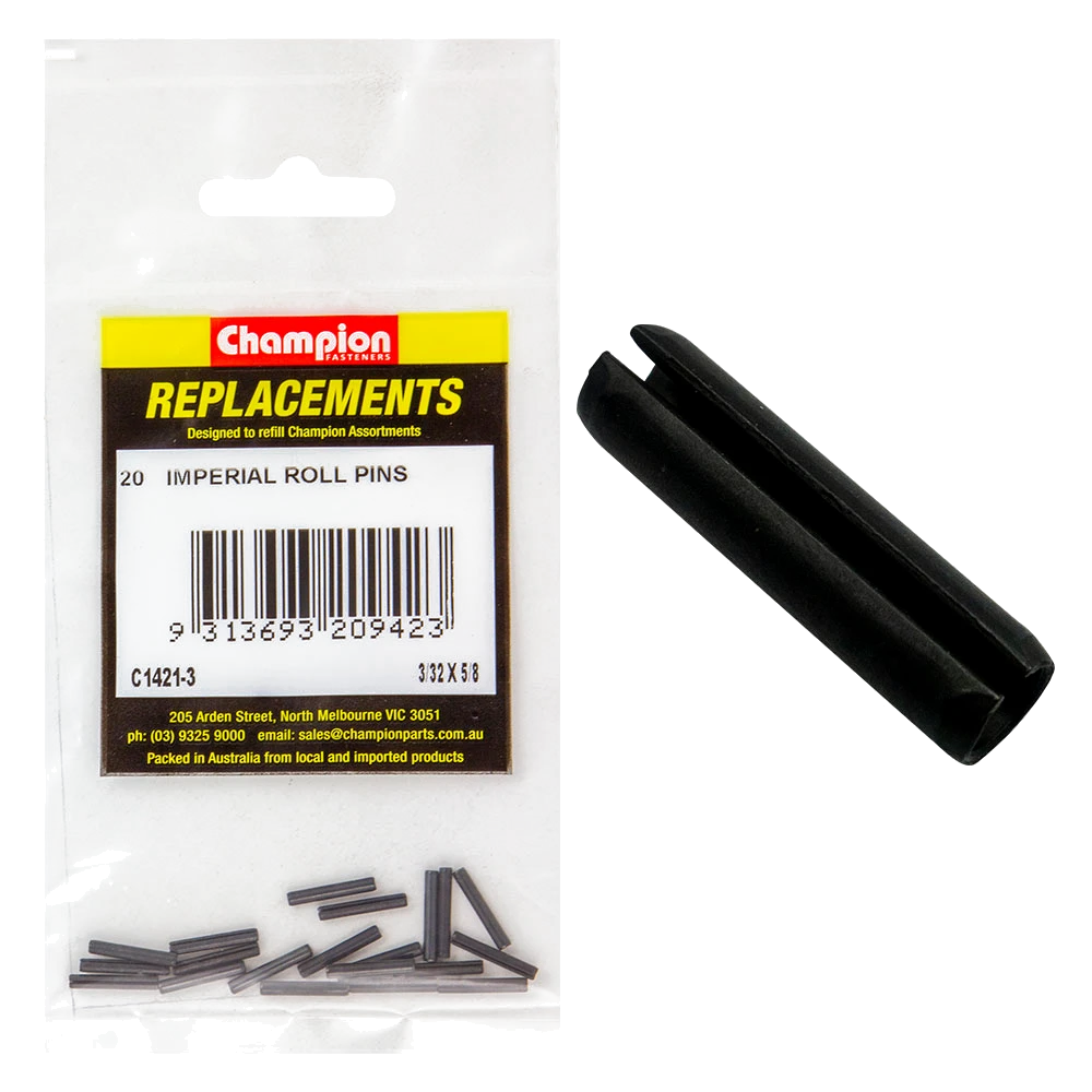 Champion 3/32in x 5/8in Roll Pin -20pk