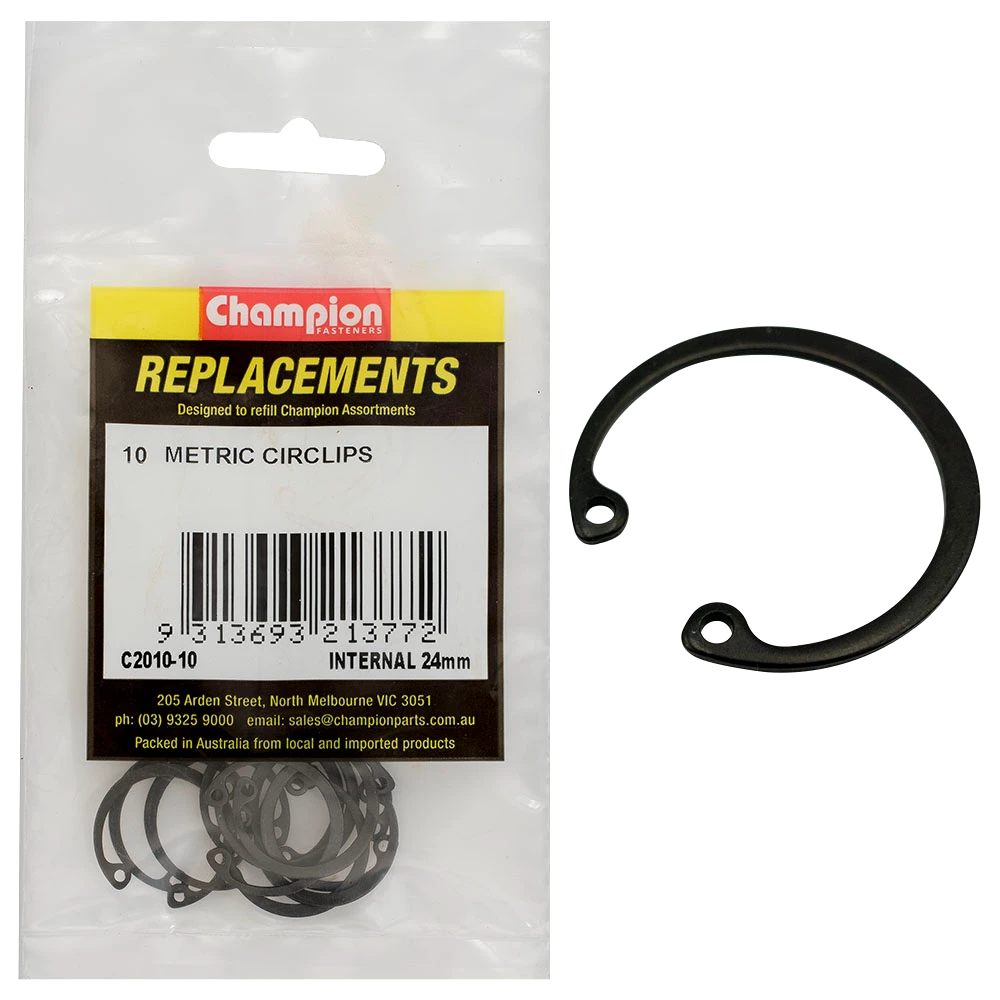 Champion 24mm internal Circlip -10pk