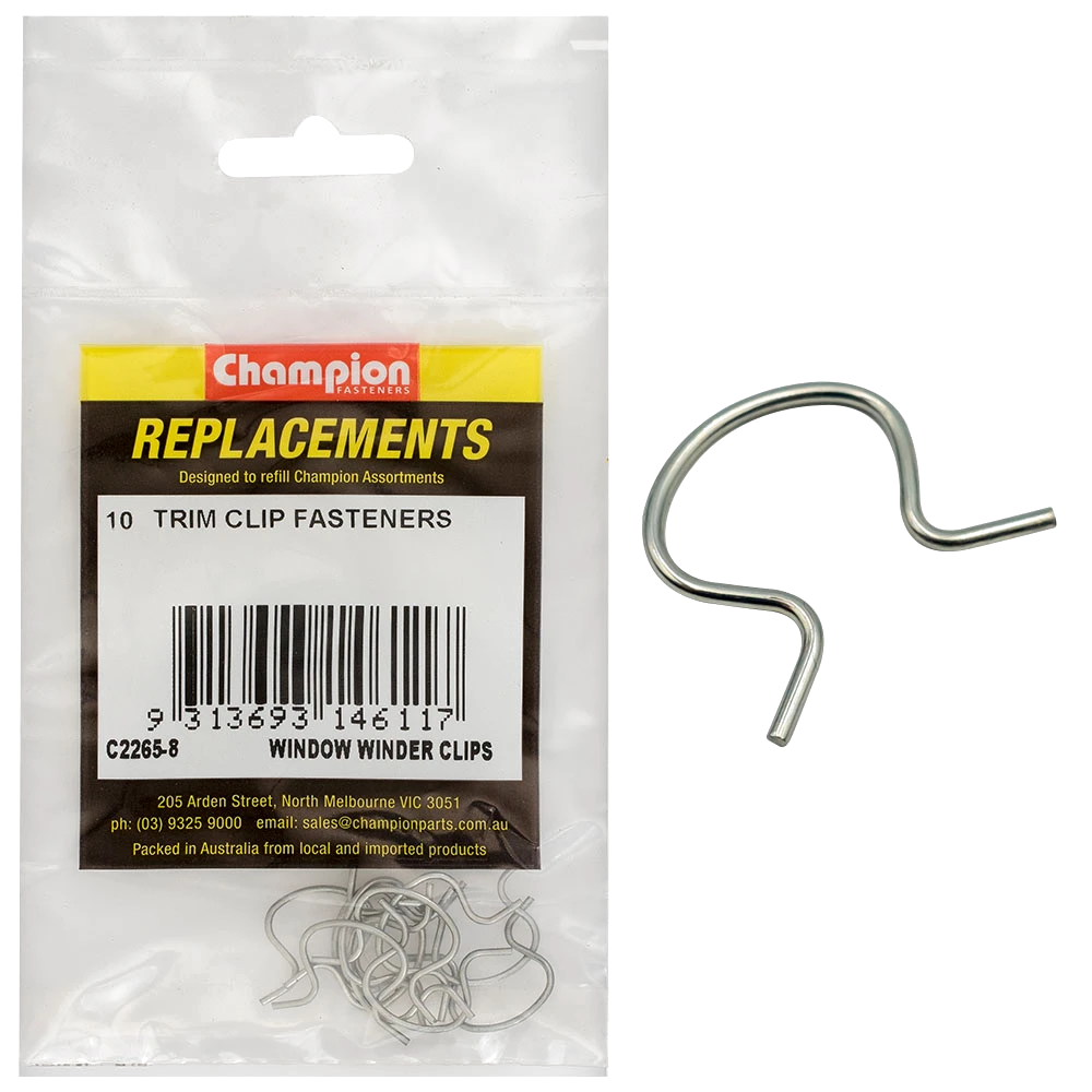Champion Window Winder Clip -10pk