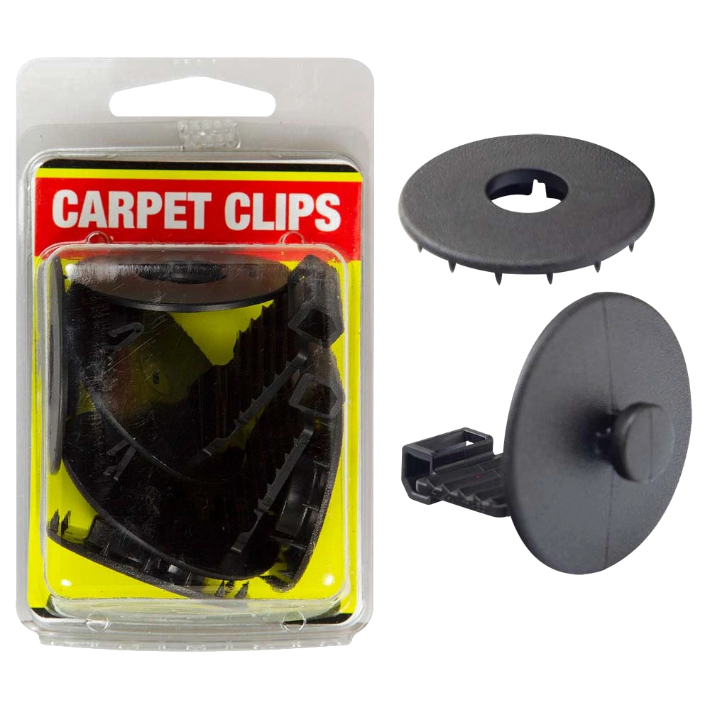 Champion Carpet Clips - Set Of 2 (Black)