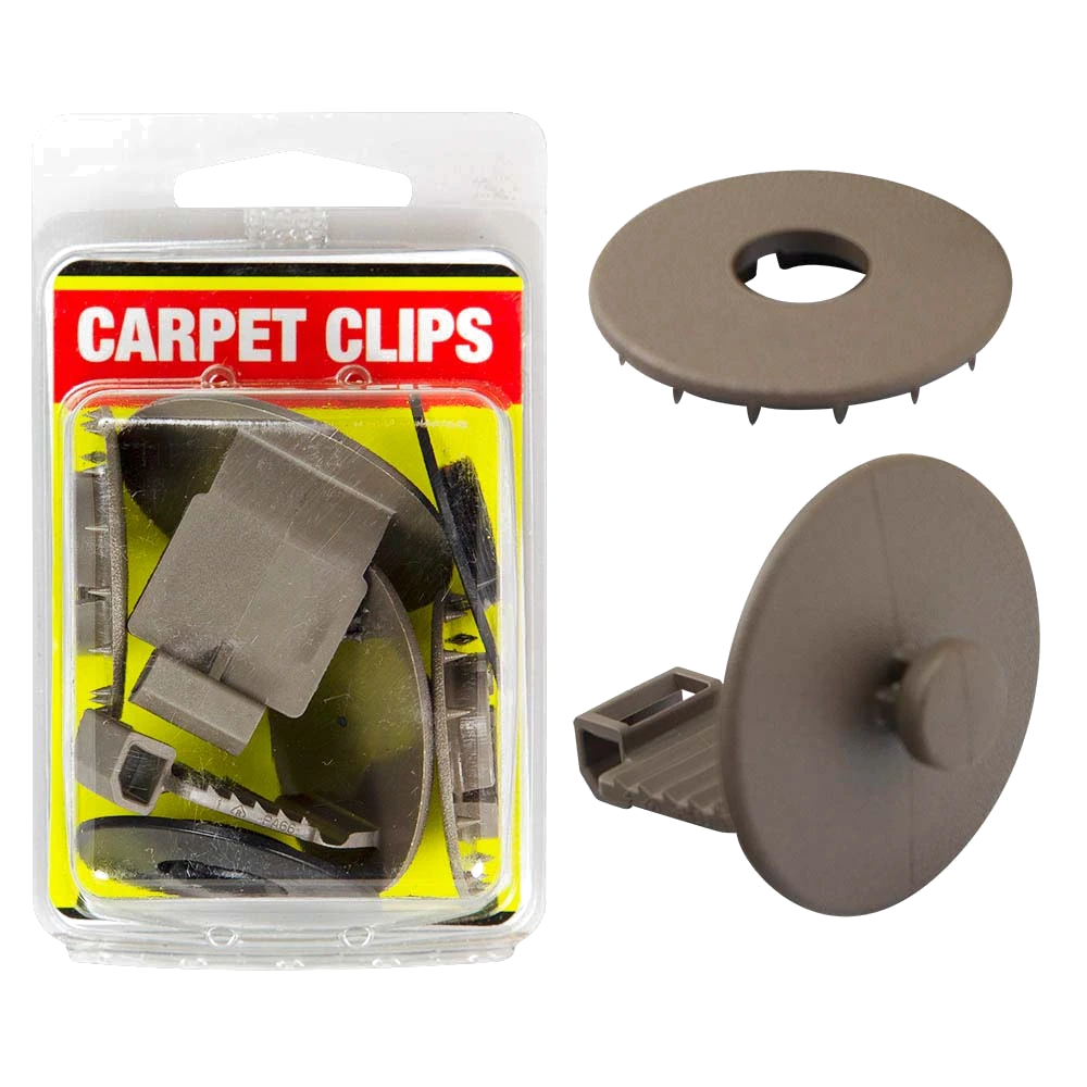 Champion Carpet Clips - Set Of 2 (Grey)