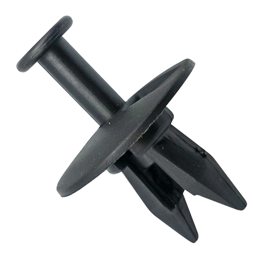 GTi Push Rivet Matte Black  25mm x 23.3mm  9.5mm Hole