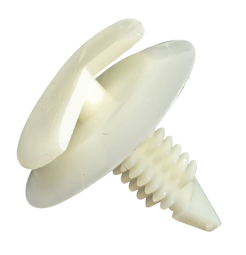 GTi Trim Clip White  23.3mm x 22.6mm  7mm Hole